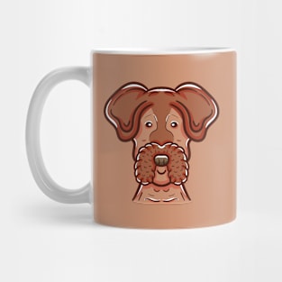 Airdale terrier dog Mug